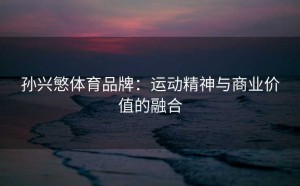 孙兴慜体育品牌：运动精神与商业价值的融合