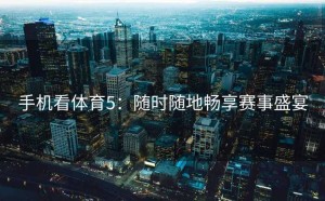 手机看体育5：随时随地畅享赛事盛宴