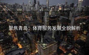 聚焦青岛：体育服务发展全貌解析