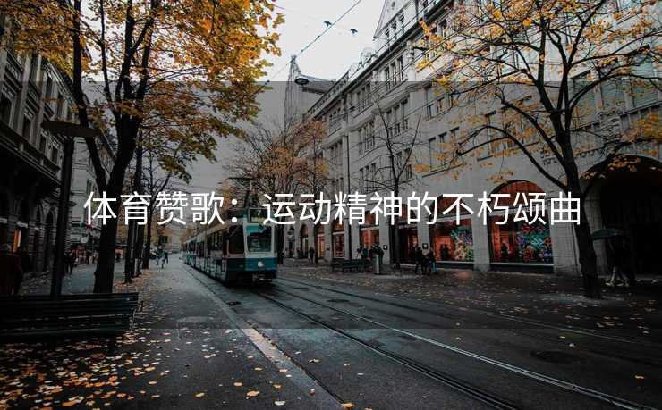 体育赞歌：运动精神的不朽颂曲