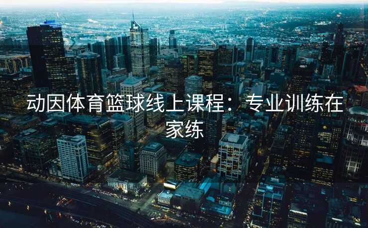 动因体育篮球线上课程：专业训练在家练