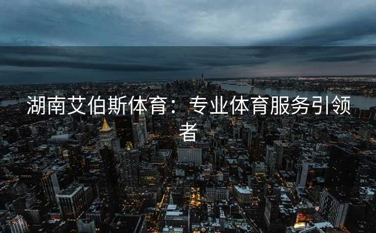 湖南艾伯斯体育：专业体育服务引领者