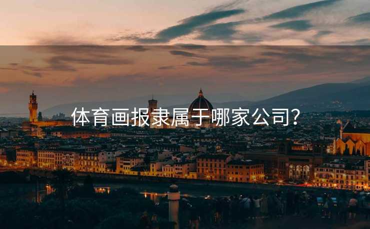 体育画报隶属于哪家公司？