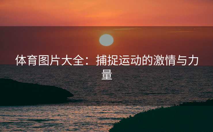 体育图片大全：捕捉运动的激情与力量