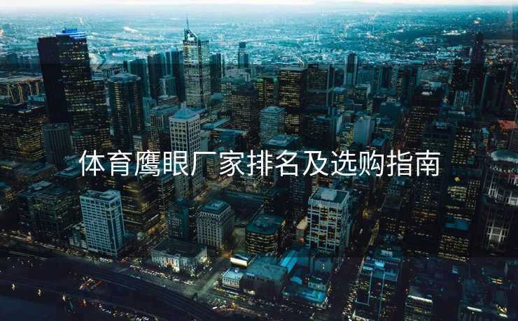体育鹰眼厂家排名及选购指南