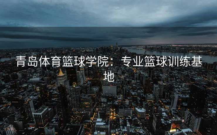 青岛体育篮球学院：专业篮球训练基地