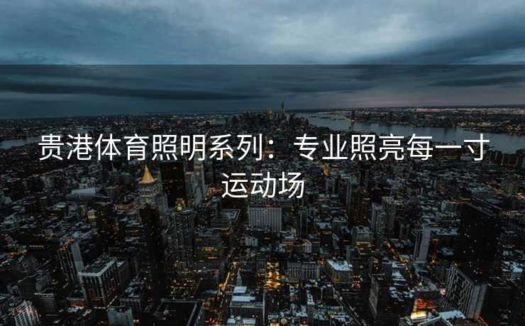 贵港体育照明系列：专业照亮每一寸运动场