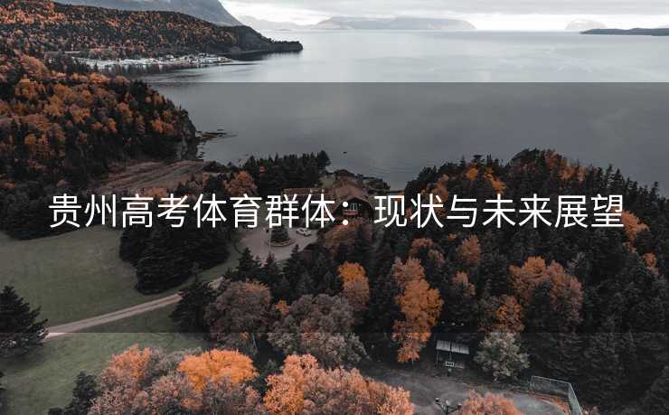 贵州高考体育群体：现状与未来展望