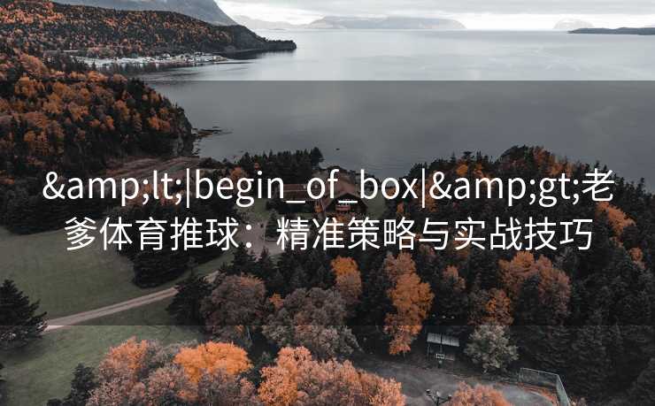 &lt;|begin_of_box|&gt;老爹体育推球：精准策略与实战技巧