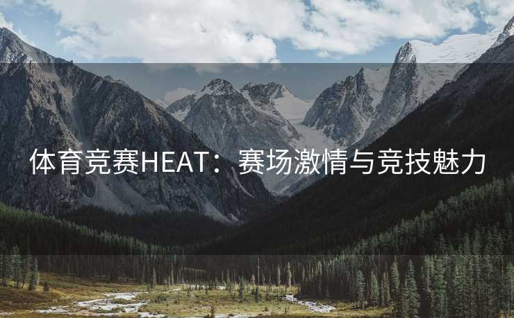 体育竞赛HEAT：赛场激情与竞技魅力