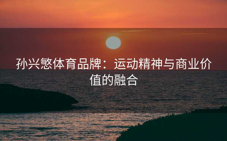 孙兴慜体育品牌：运动精神与商业价值的融合