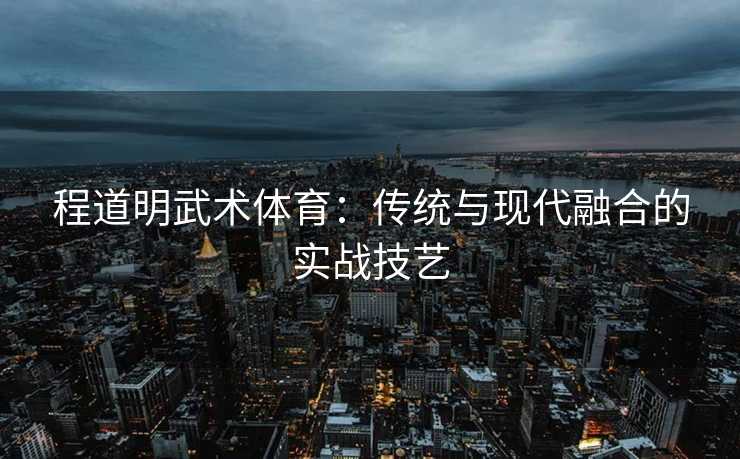 程道明武术体育：传统与现代融合的实战技艺