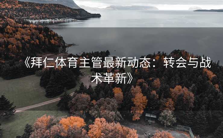 《拜仁体育主管最新动态：转会与战术革新》