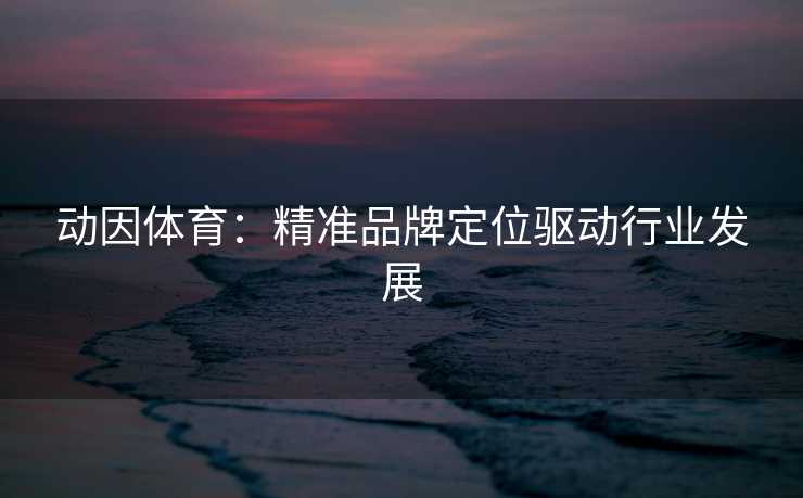 动因体育：精准品牌定位驱动行业发展