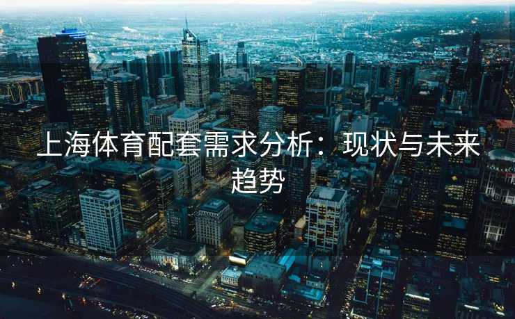 上海体育配套需求分析：现状与未来趋势