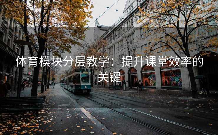 体育模块分层教学：提升课堂效率的关键